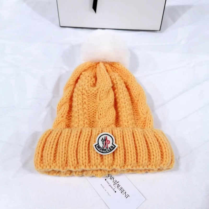 PMOH4    New children's small Fried Dough Twists hair ball hat