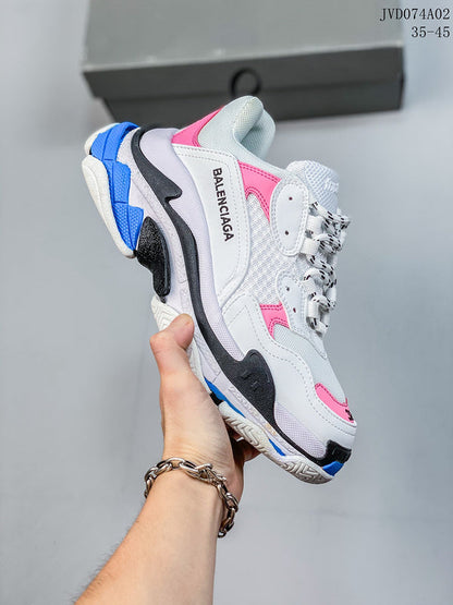 BHBS21 Women and Man Leather shoes 36-45 with box