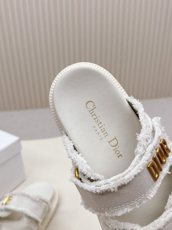 ODS3 Leather Women Slipper Size 35-42 Shoes with box