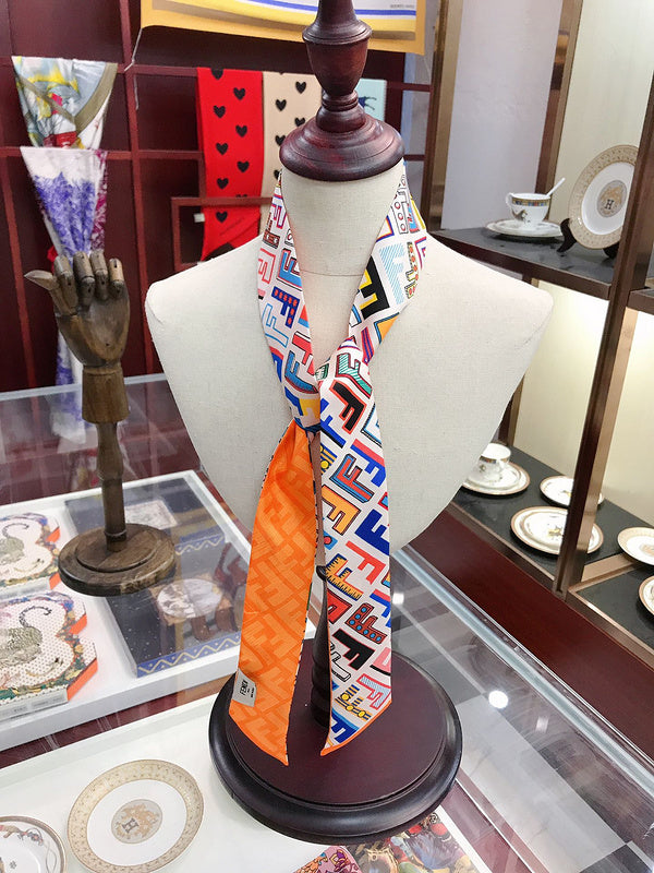 XFC4 Silk satin 5-120CM scarf