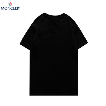 MOC30  Men's and women's classic embroidered short T-shirt