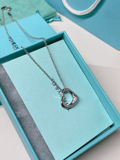 X673  Women's titanium steel necklace jewelry