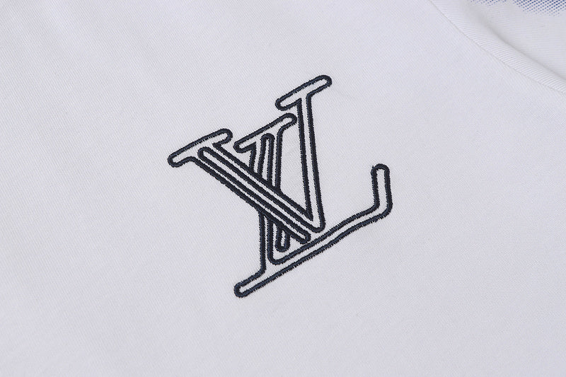 LVC003  Men's and women's summer short-sleeved T-shirt clothes