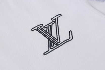 LVC003  Men's and women's summer short-sleeved T-shirt clothes