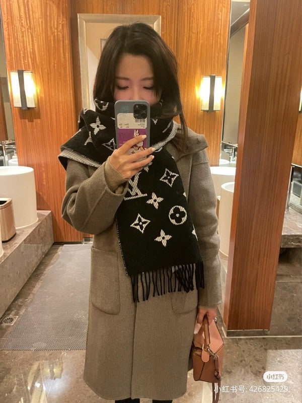 XLC34 cashmere blend 45-190CM Scarf