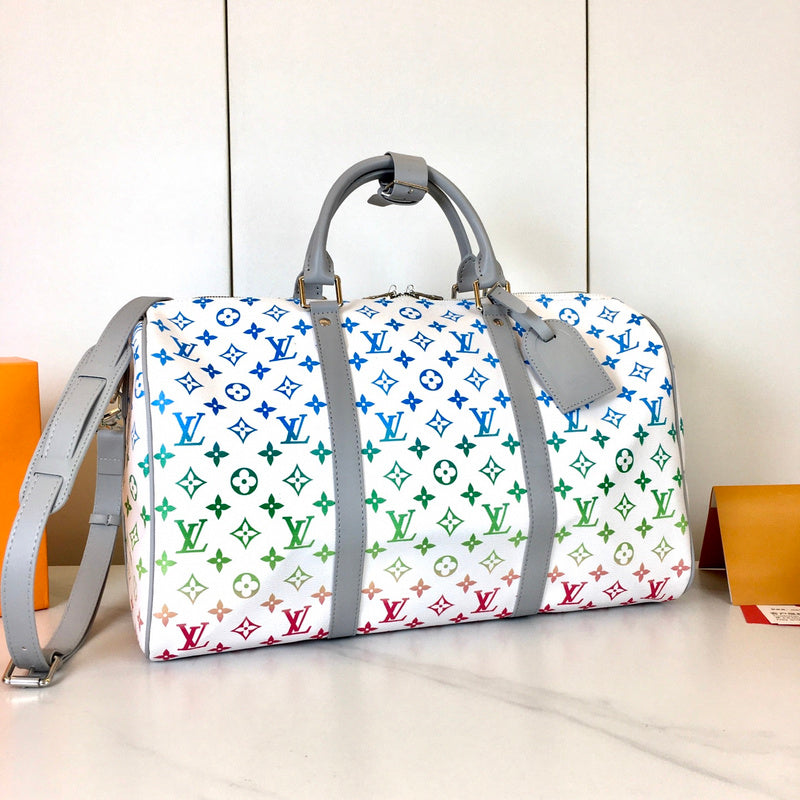 LLP185 Leather Bag 45-27-20CM Travel  for women and men Bags