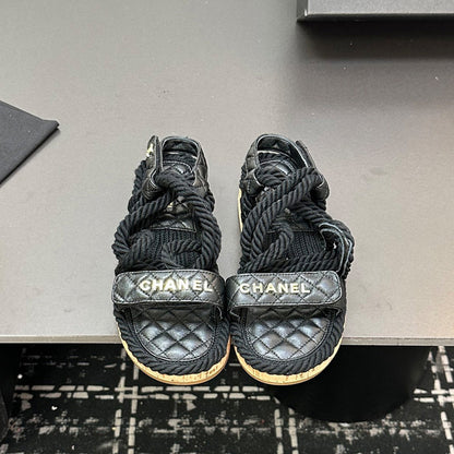 GCS2 Leather shoes Women35-41 Slipper with box