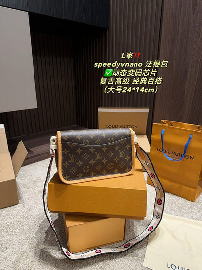 MLP02 Women's new fashion 24*14cm baguette bag