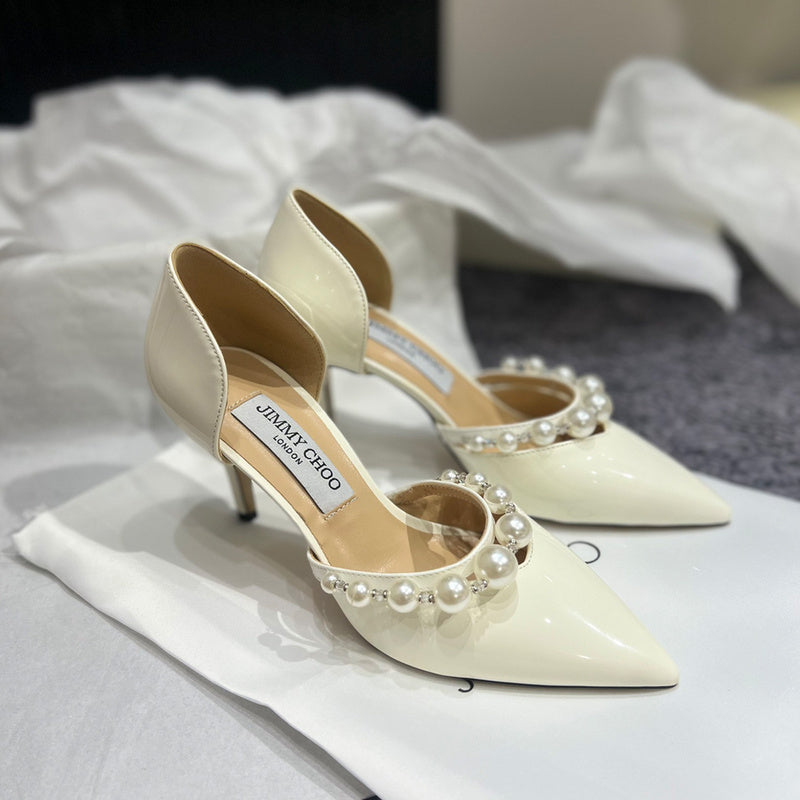 MBJS1 Leather 7CM Slippers Size 35-42 Shoes with Box