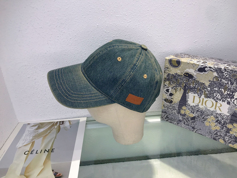 DIH38 New Sun Hat Denim Duck Tongue Hat