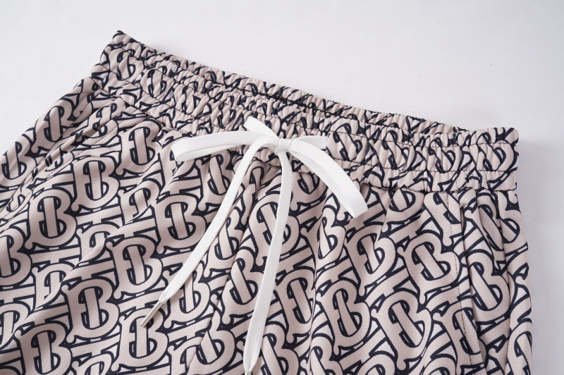 BUC02   New men's and women's spring and autumn thin pants, elastic waistband casual pants clothing