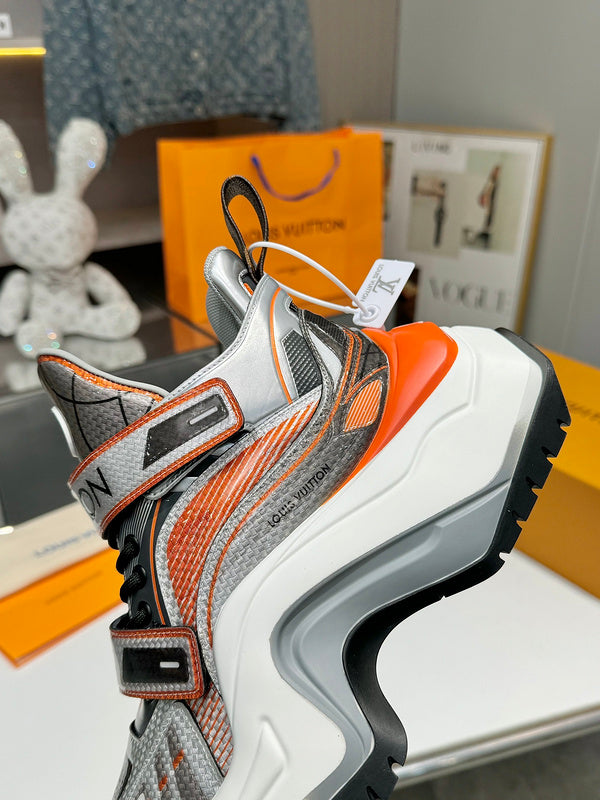 OLS33 Leather Women 5CM Shoes 35-42 with box