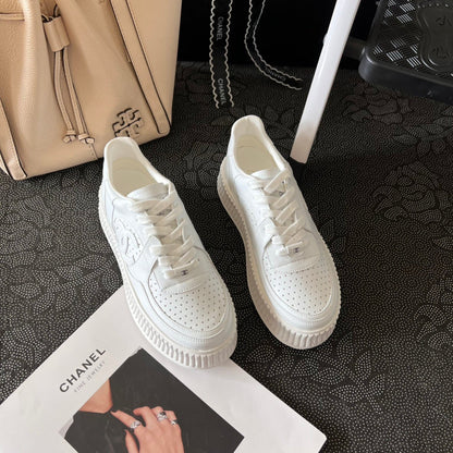 MCS25 Leather Women Heel shoes 35-40 With box