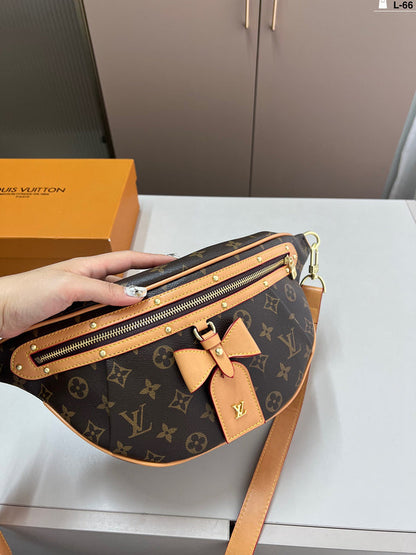 MLP5 Leather Bag 31-18CM Shoulder bags With box