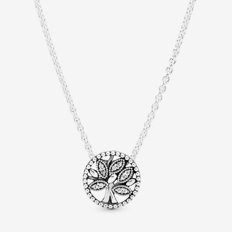 PDN15 S925 Sterling Silver High Quality Necklace 45CM  Jewelry