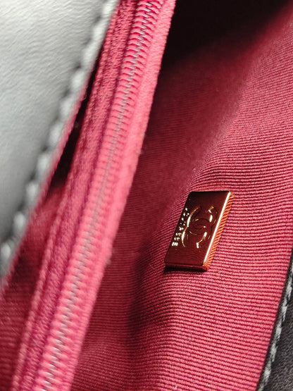 LCP27 Leather Bag 25.5-15-8CM Shoulder bags