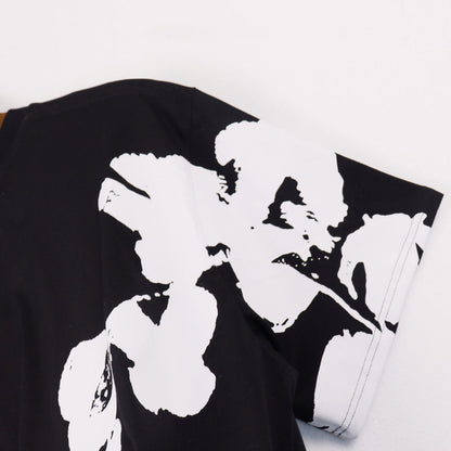 MMC7 New Cotton Flower Summer Short sleeved Top+Short sleeved Clothes