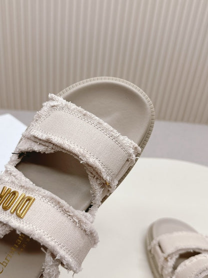 ODS3 Leather Women Slipper Size 35-42 Shoes with box