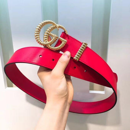 gcbl17 wide 3.8cm total length 95-110cm Belt wonderful winder High Quality fashion gold buckle Belt