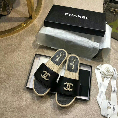 MCS0 Leather slippers shoes 35-40 With box