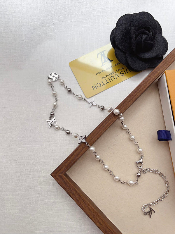 X675   Men's Titanium Steel Necklace Bracelet Set Jewelry