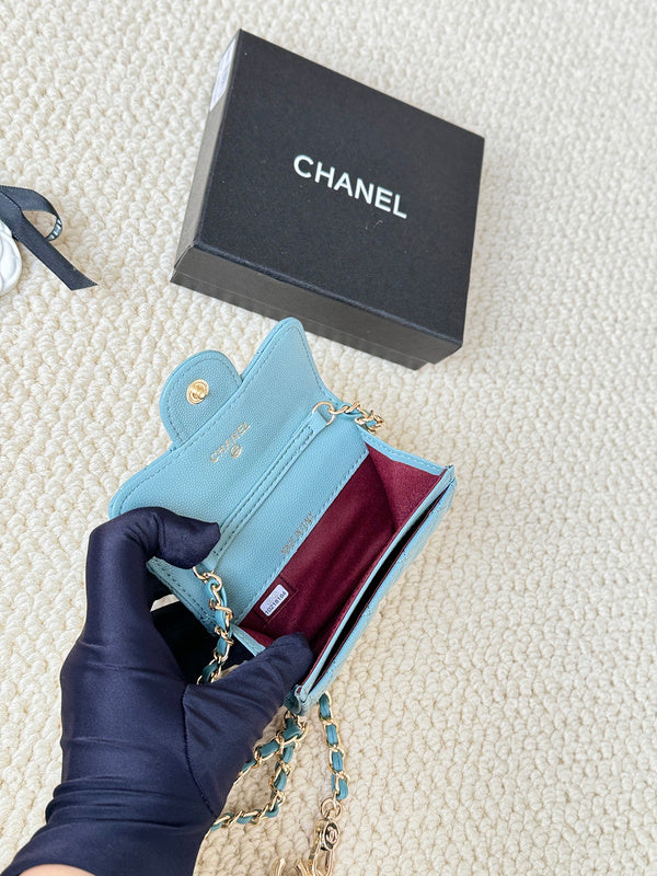 LCP02 Wallet Bag 13.1-7.5-2.1CM Leather bags with box