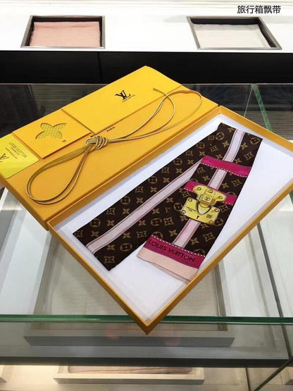 LSC40 Silk satin 8-120CM scarf