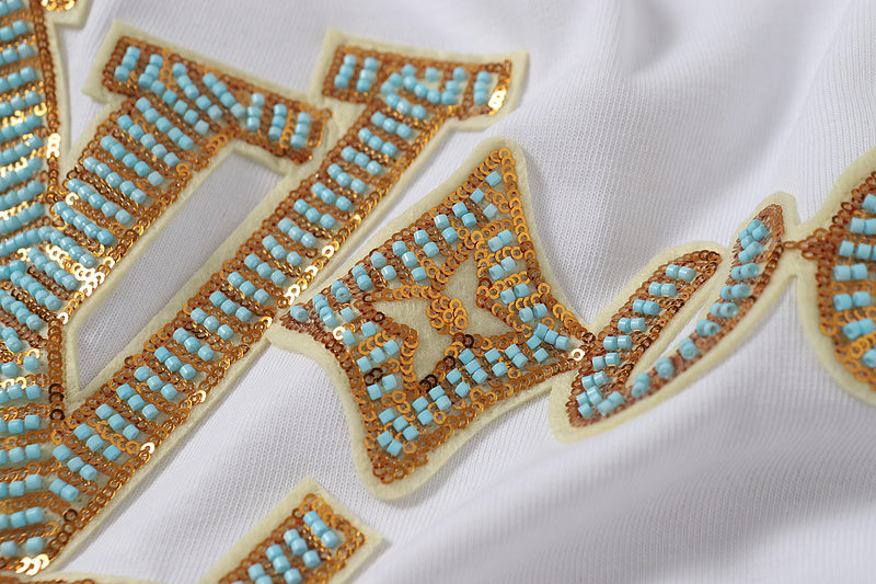 LVC012  Men's and women's summer short-sleeved T-shirt clothes