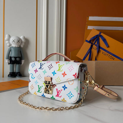 LLP024 Leather bag 21.5x13.5x6CM Bags