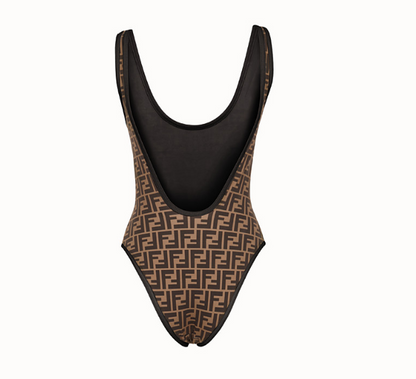 FD11  Women's summer one-piece swimsuit