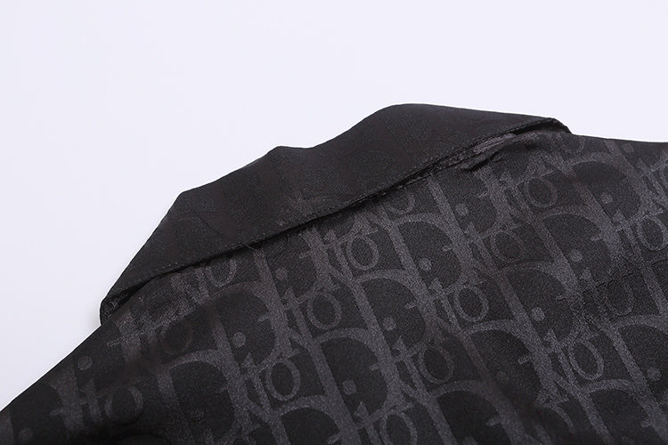 DIC112 New men's summer short sleeved collared shirt clothing