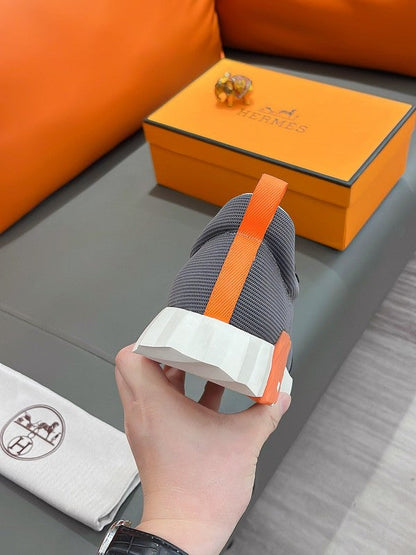 BMHS0 Leather Shoes Women35-41 Man 40-44 with box