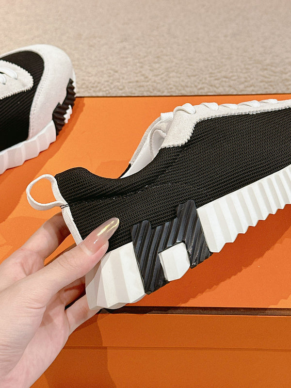 BHS12 Leather Women 35-41 Man 40-45 Shoes with box