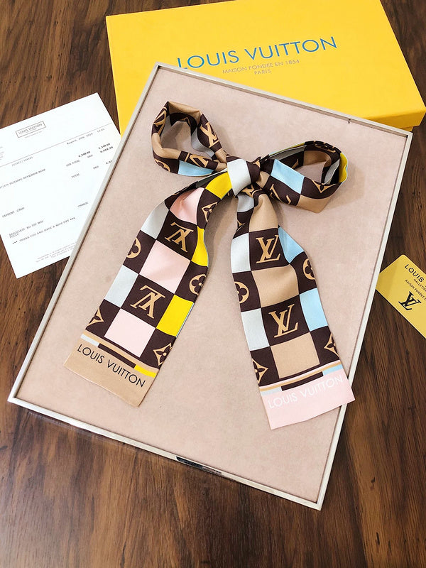 XLC7 Silk satin 8-120CM scarf