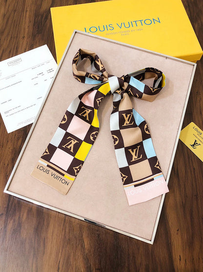 XLC7 Silk satin 8-120CM scarf