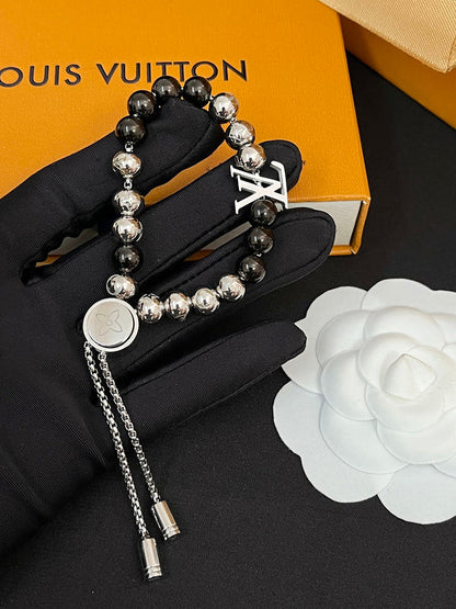 L138   Titanium steel ball bracelet jewelry