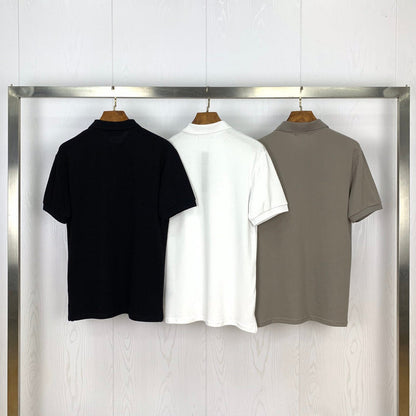 STC23 New men's polo shirt summer short sleeved top Clothing