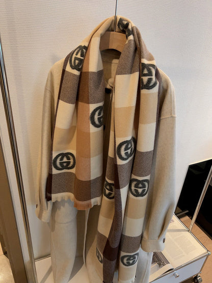 XGC15 Cashmere blend 45-185CM Scarf