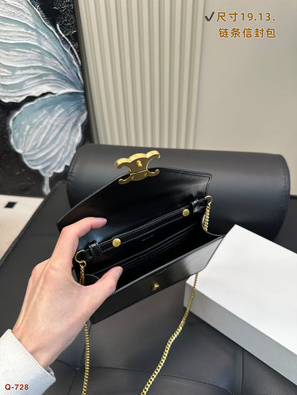 ACP03 Leather Bag 19-13CM Shoulder bags with box