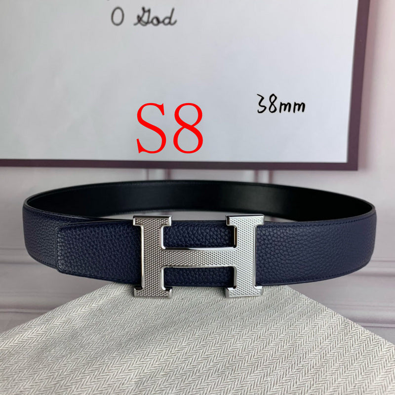 HBL3 Real leather 3.8CM 95-125CM Belt with all packing