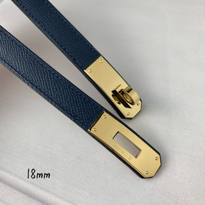 HBL7 Real leather 1.8CM 95-110CM Belt with all packing