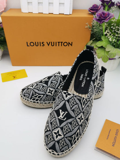 OLS36 Leather Women Shoes 35-42 Fisherman's shoes With box