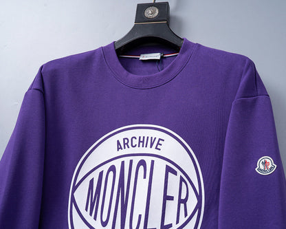 MOC034 New men's autumn and winter double-sided cotton new pullover hoodie clothing