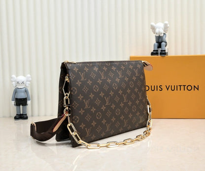 LLP027 Leather bag 26-20-12CM Or 34-24-12CM Bags