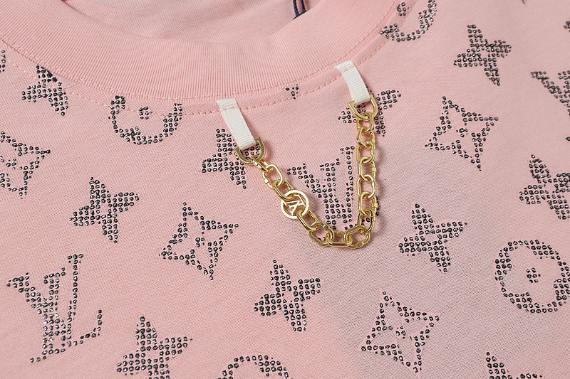 LVC196 Men's and women's summer short-sleeved T-shirt clothes