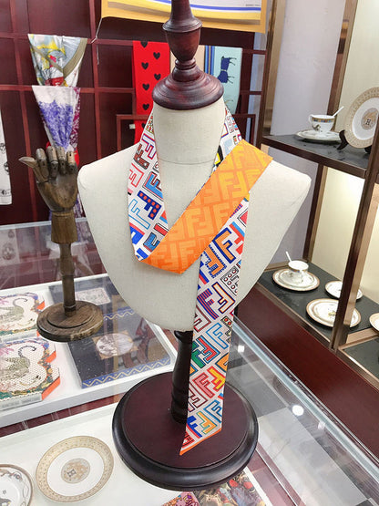 XFC4 Silk satin 5-120CM scarf