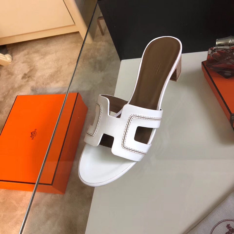 OHS01 Couples slipper Leather Shoes 35-42 with box