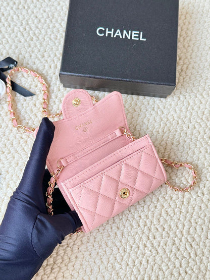 LCP02 Wallet Bag 13.1-7.5-2.1CM Leather bags with box