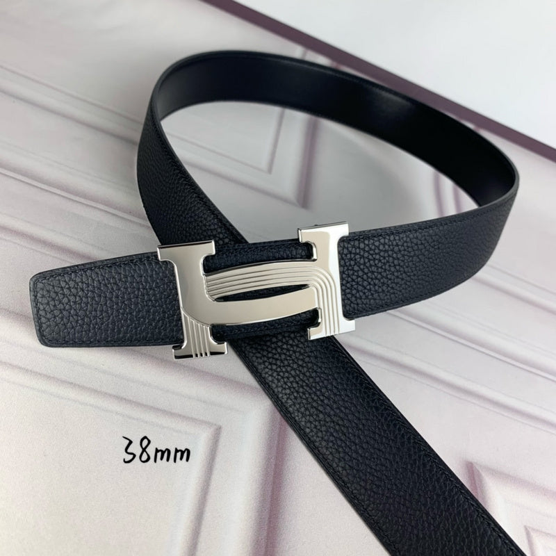 HBL5 Real leather 3.8CM 95-125CM Belt with all packing