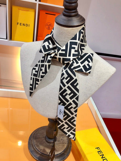 XFC9 silk satin 8-120CM scarf